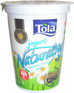 jogurt naturalny tola